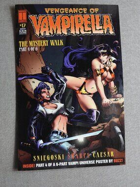 VENGEANCE OF VAMPIRELLA 17 RARE SPECIAL EDITION w/ poster